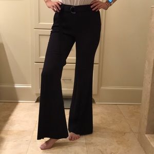Worth Navy dress pants. Wide leg, form fitting.NWT